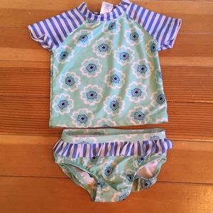 Gymboree 2t rash guard swim suit